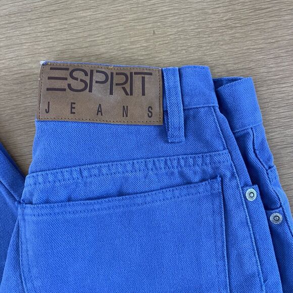 Women's Vintage Deadstock Esprit Mom Jeans Straight Leg New - Picture 2 of 13